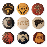 Значки - Game of Thrones (button badge set)