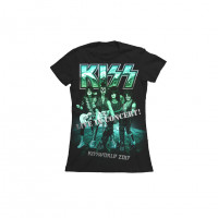 Футболка - KISS( Live in Concert! Kissworld Tour 2017)женская