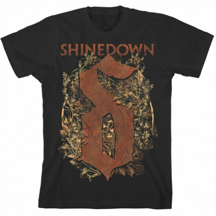 Футболка - Shinedown (Overgrown euro tour)